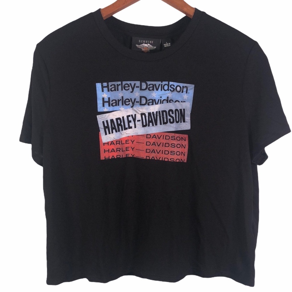 Harley Davidson Women’s Short Sleeve Crop Top